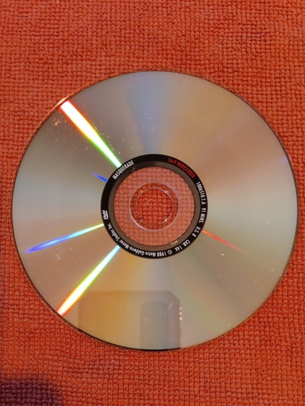 2/$8 Masquerade DVD *NO CASE*